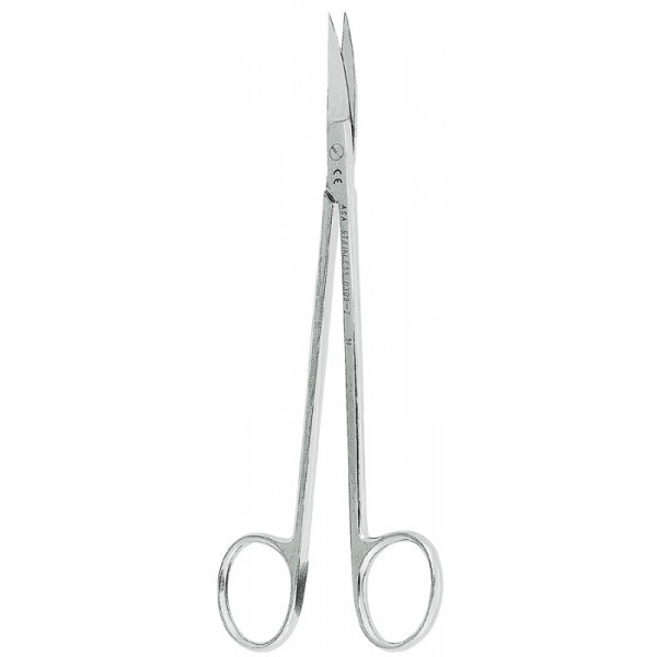 Ножницы для десны N2 изогнутые, 16 см., Asa Dental (Италия)